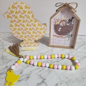 Easter 3 piece decor set